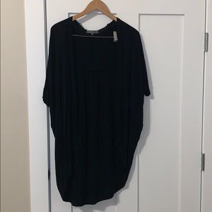 Black Oversized Cardigan